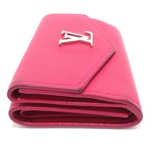 LOUIS VUITTON Portefeiulle Lock Mini Hot Pink Lockme 349-080625 - Picture 3 of 13